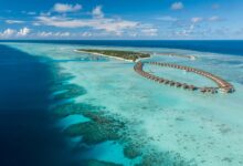 Maldivler'in güney kesiminde bulunan Gaafu Alifu Atolü üzerinde ki Pullman-Maldives Maamutaa Resort Oteli