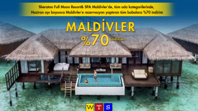 Babalar Gününe özel % 70 indirimli fiyatlar ile Maldivler… 30 Haziran tarihine kadar Maldivler’e rezervasyon yaptıran tüm babalara tüm oda kategorilerinde %70 indirim…